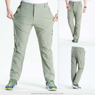 FALIZA Stretchable Hiking Cargo Pants For Men Quick Dry Outdoor Hiking & Trekking Trousers front