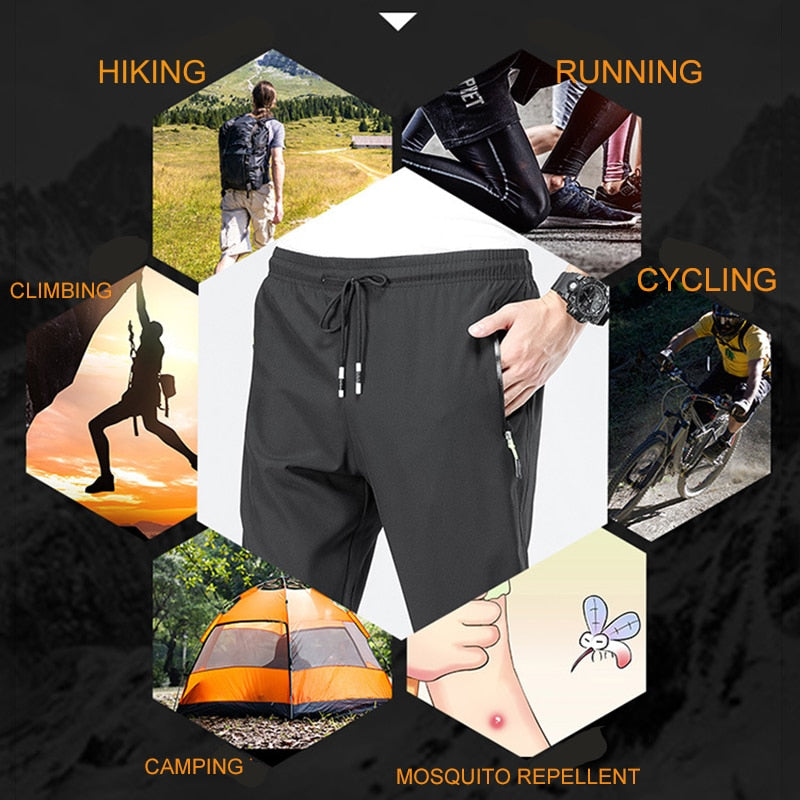 Hiking Pants Quick Dry Anti-UV Camping trouser for men