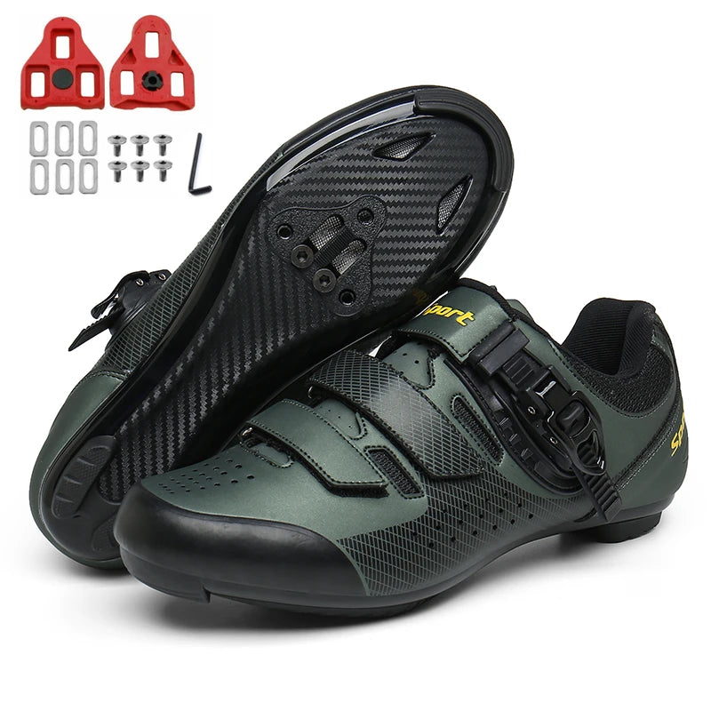 Professional Cycling Shoes Flat Cleat Self-Locking cycling shoes for men