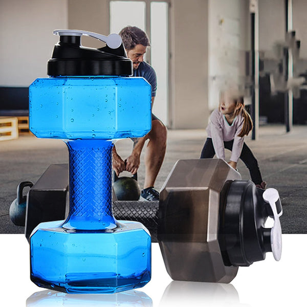 1.5 L/2.2L /2.6 L Dumbbells Large Water Bottle Adjustable Weights Sports Running Bodybuilding Fitness Dumbbell