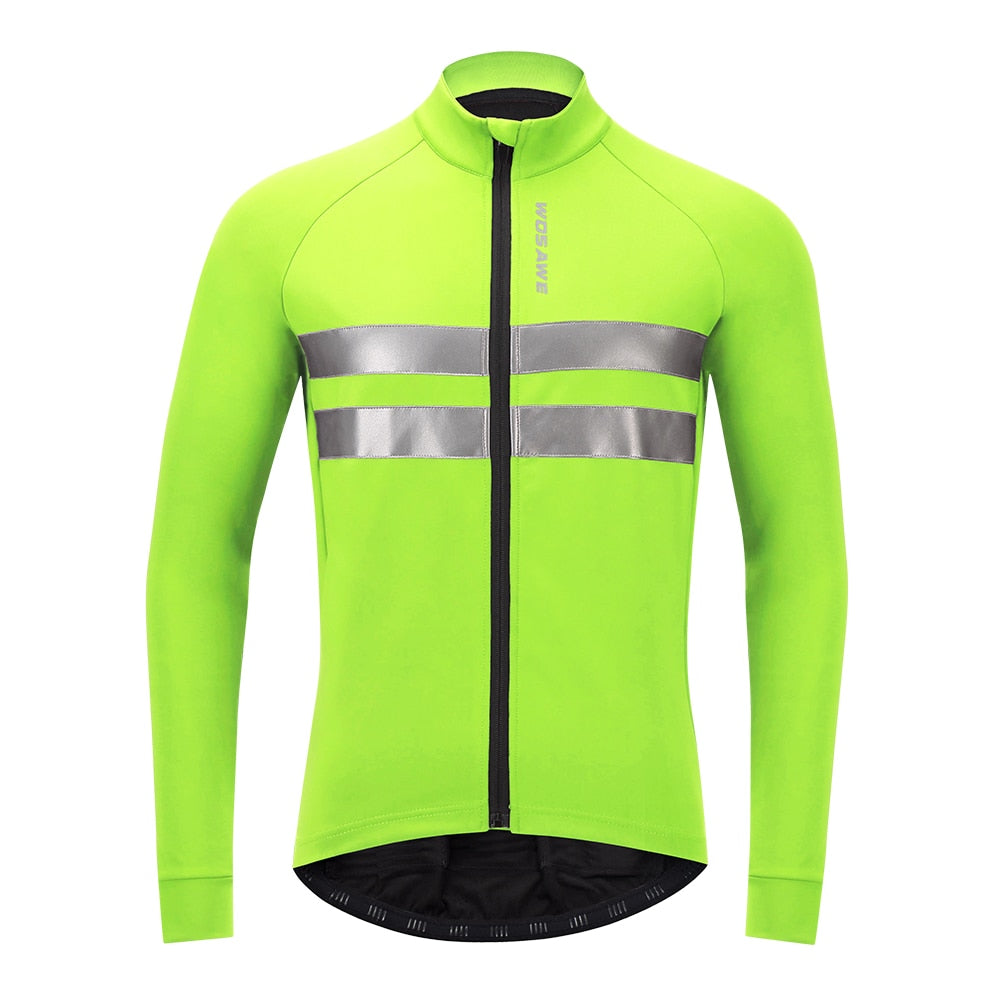 Acheter bl231-g Waterproof Windproof Thermal Fleece Cycling Jacket Bike Jersey