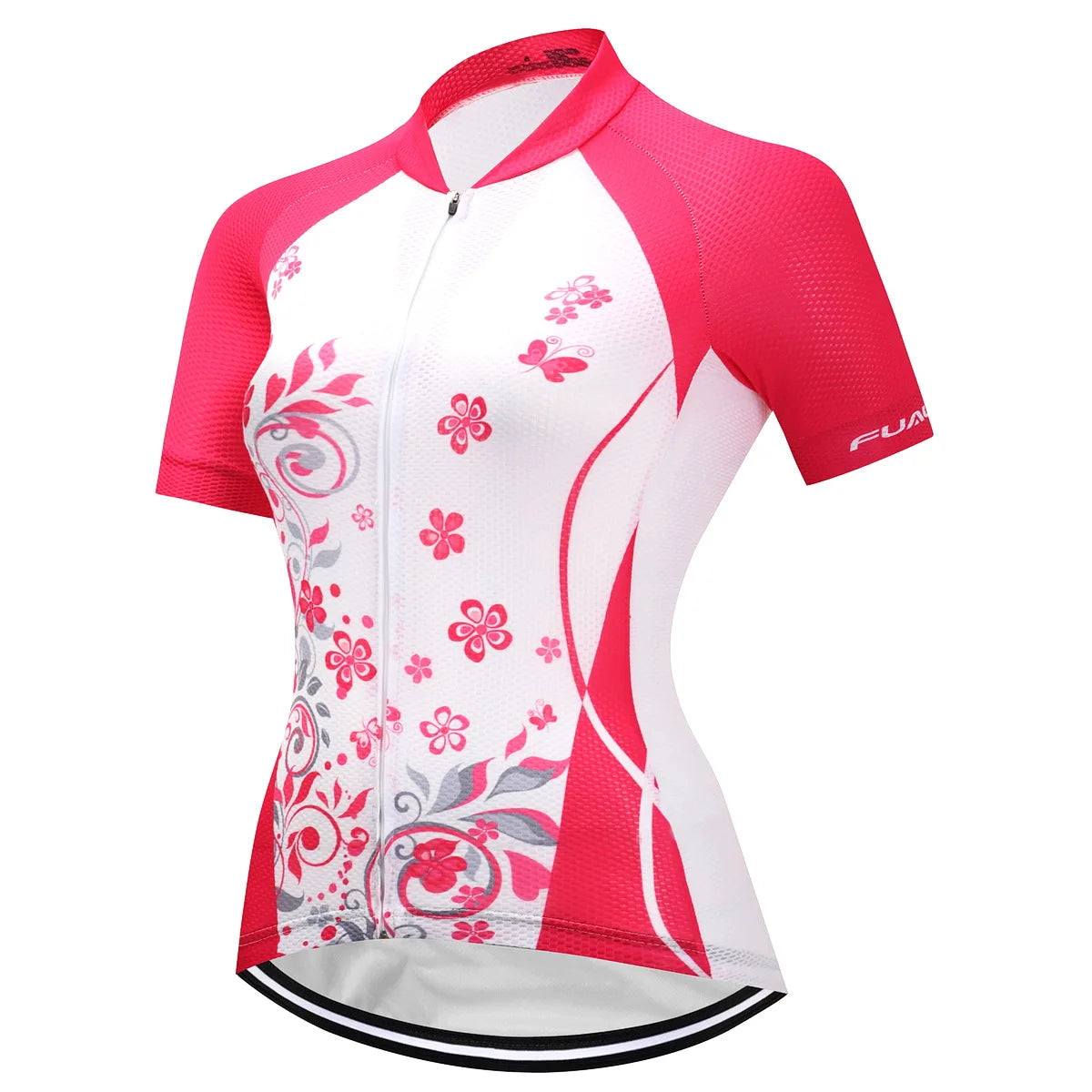 Women's Summer  Bib Cycling Set Short Sleeve Suit Anti-UV Quick-Dry Bike Clothes shory sleeve cycling jersey 
