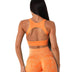 NVGTN Eclipse Seamless Spandex Bra Top Fitness Elastic Breathable bralette orange