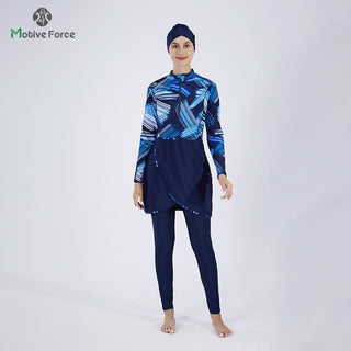 Compra msw022 3PCS Muslim long sleeve swimwear burkini