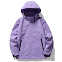 Waterproof Hiking Jackets for Women  Reflective Windbreaker for Camping and Trekking