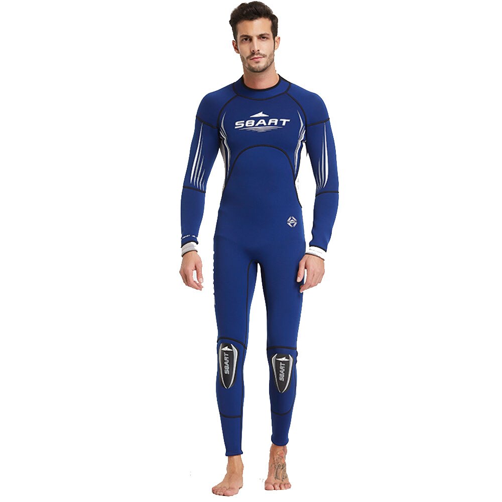 3mm Men Wetsuit Women Neoprene Diving Suit Back Zipper One-piece Swimsuit Warm Scuba Freediving Fishing Swimming Equipment - 0