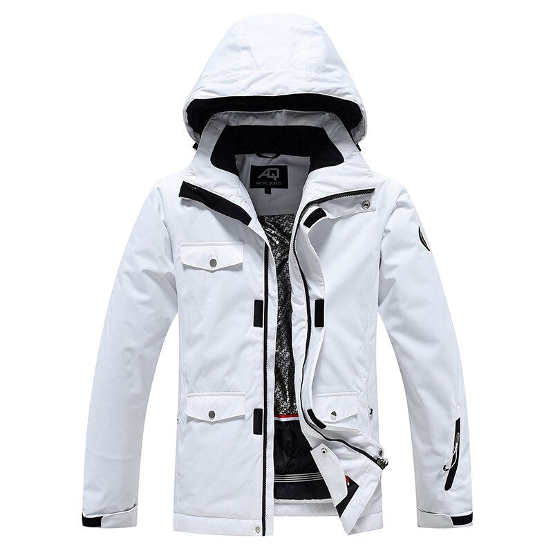 Acheter 1pc-white-jacket -30 Degree Ski Suit for Women  Warm Waterproof Jackets and Pants Ski set for Women
