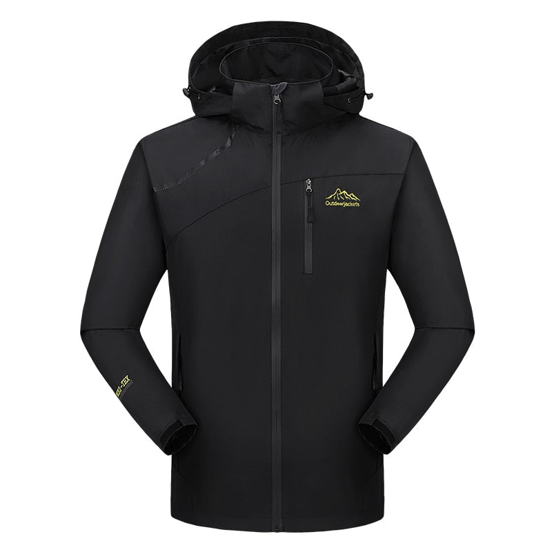 Softshell  Windbreaker Hiking Jacket for men and women Waterproof Camping & Trekking Climbing Rain Coat