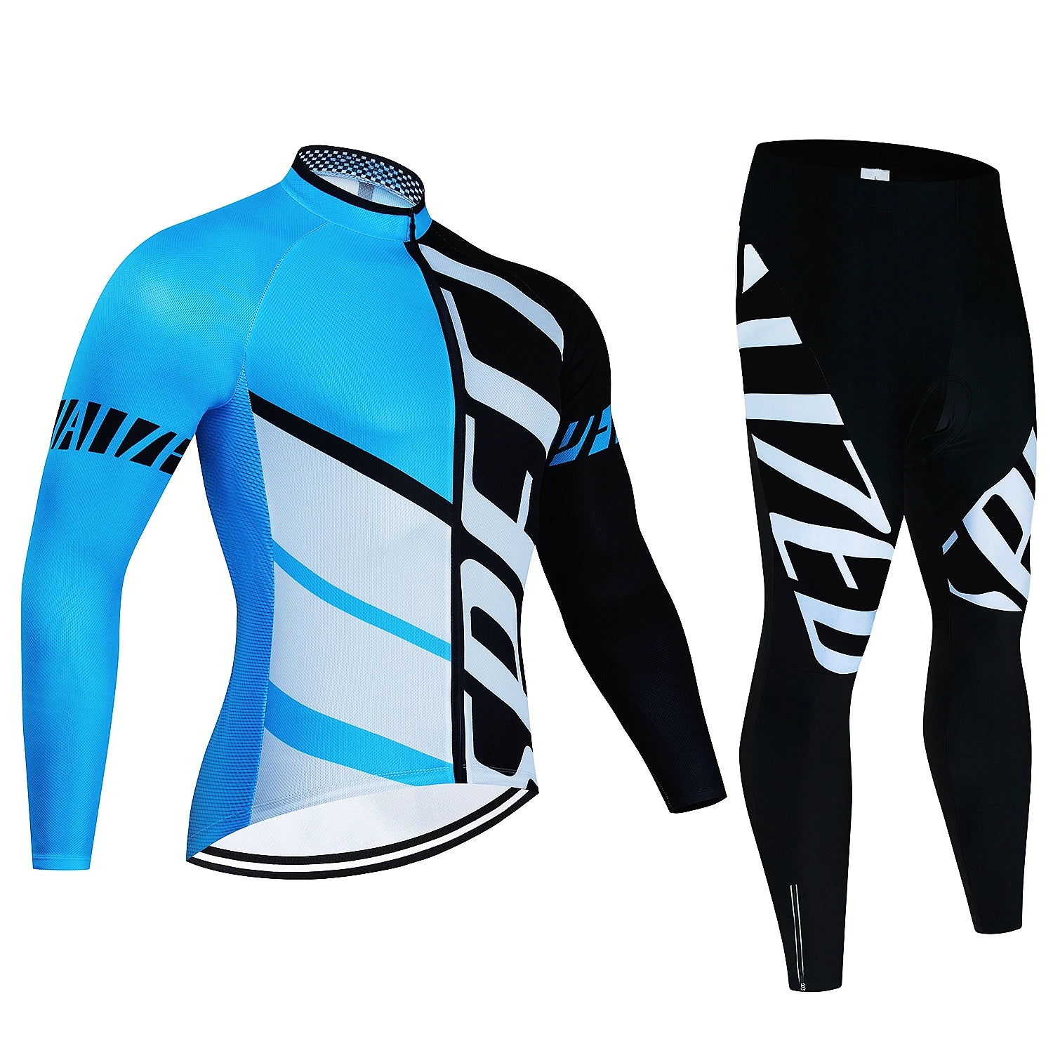 Long Sleeve Cycling Jersey Set MTB Bike Clothing Cycle Uniform Kit