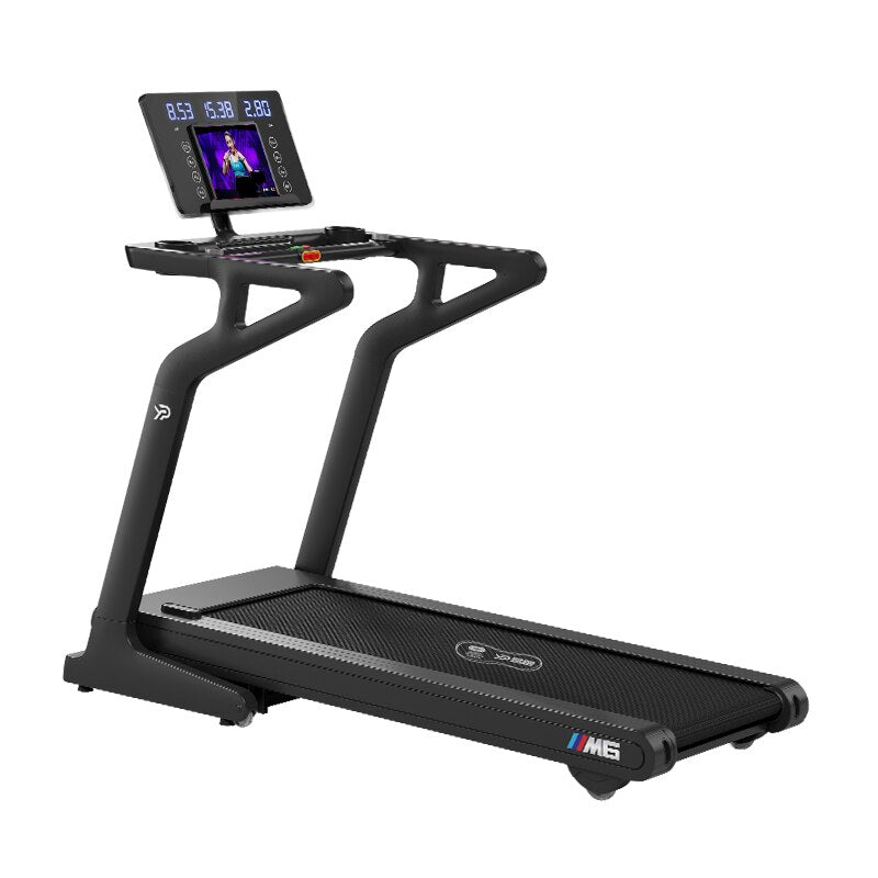 YPOO commercial treadmill 4.5hp brushless motor electric LED treadmill M6 gym running machine