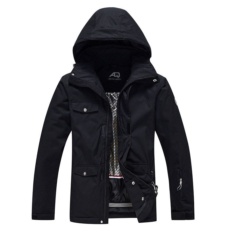 Buy 1pc-black-jacket -30 Degree Ski Suit for Women  Warm Waterproof Jackets and Pants Ski set for Women