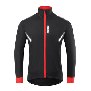 Compra bt265 Waterproof Windproof Thermal Fleece Cycling Jacket Bike Jersey