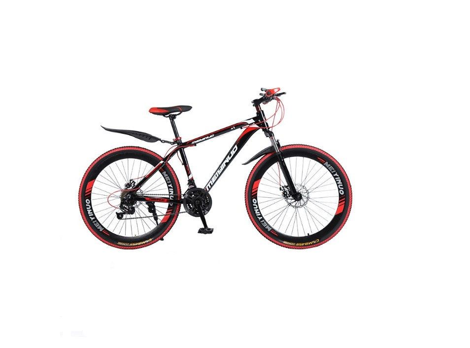 26 Inch WolfAce 21/24/17 Speed Mountain Bike With Double Disc Brakes