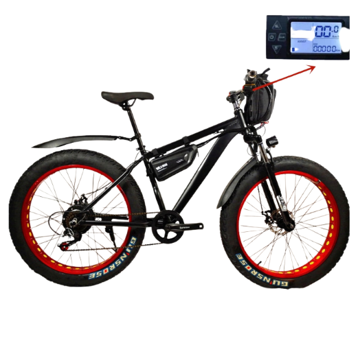 1000W 2000W 48v 20ah Electric bicycle 26inch fat tire 