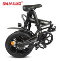 Shuailing 36V 10.5Ah Smart Electric Bicycle 36V 250W Foldable Electric Eicycle 16Inch Tire Folding E-Bike With 36V 2Ah Charger