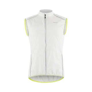 Sleeveless Reflective Windbreaker & Windproof Men's Cycling & Jogging Vest