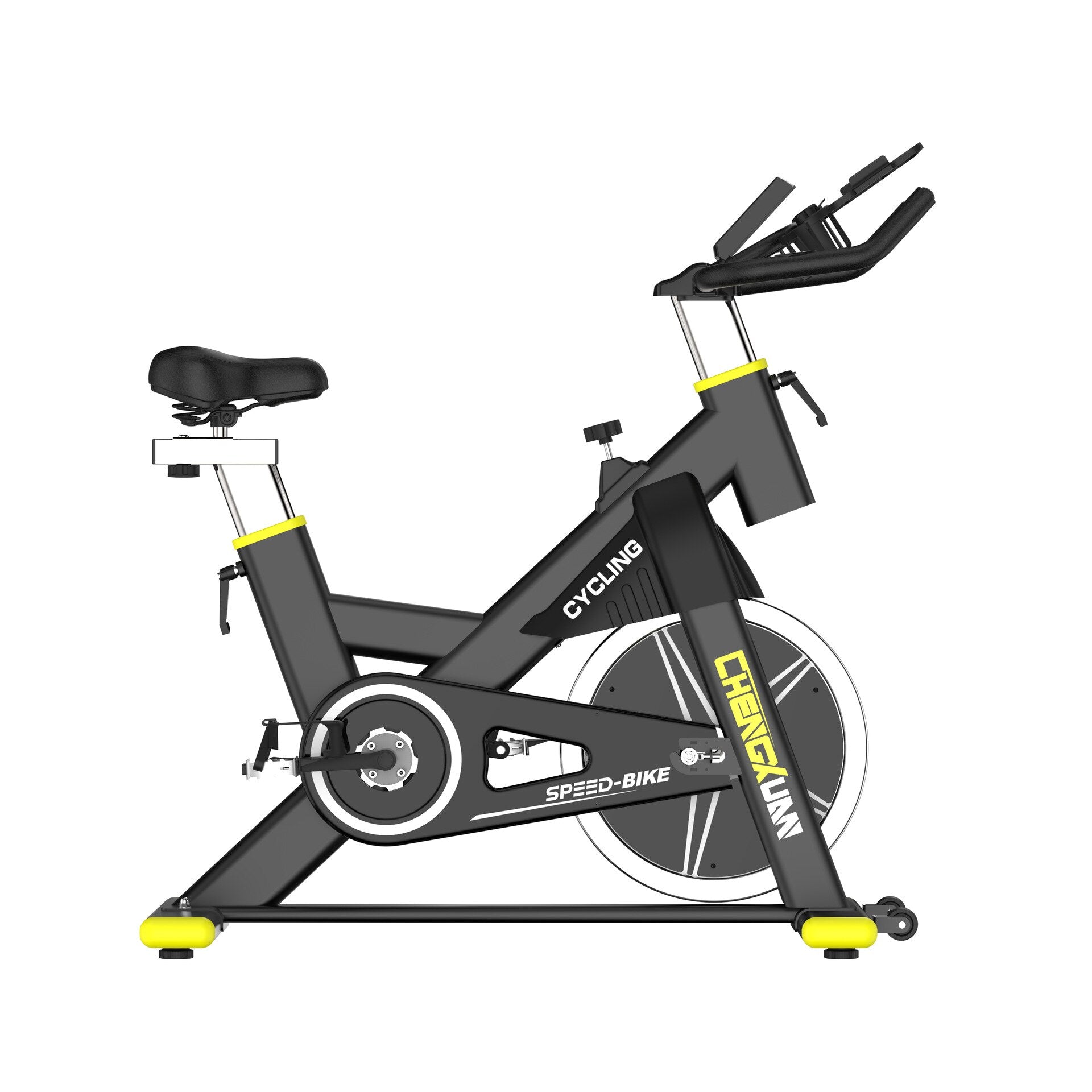 Upright Silent Spinning Bike Fitness Indoor smart Exercise Bike for Home Smart - 0