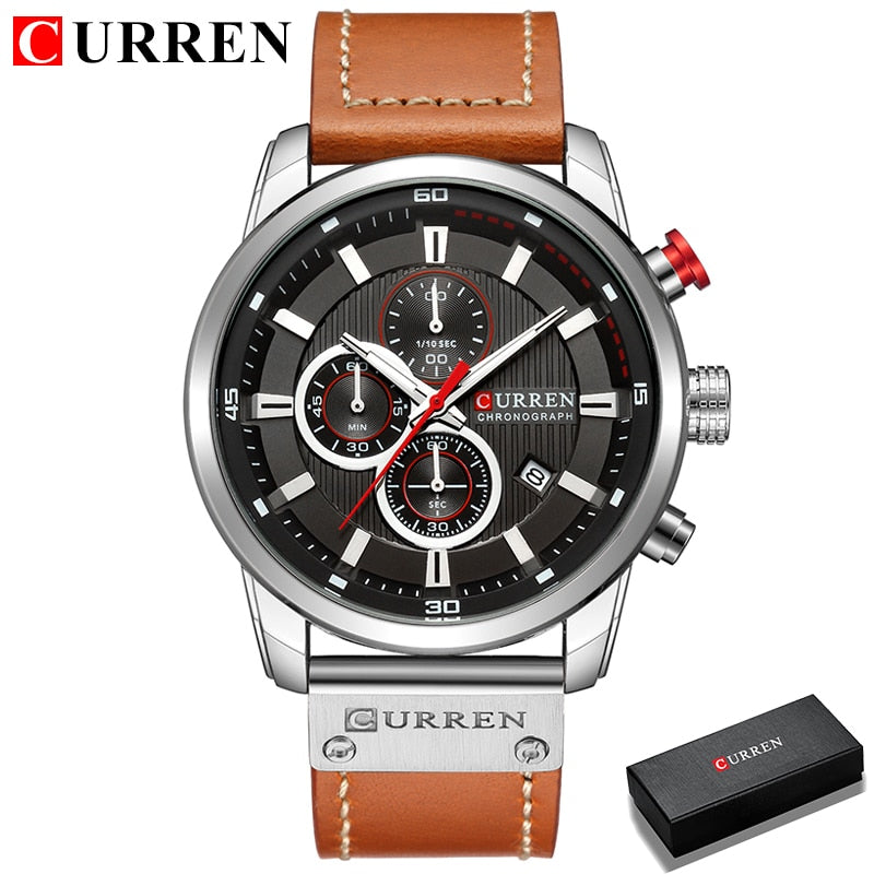 CURREN Fashion Date Quartz Men Watches Top Brand Luxury watch