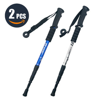 Walking Adjustable Trekking Pole Anti Shock Ultralight walking poles 
