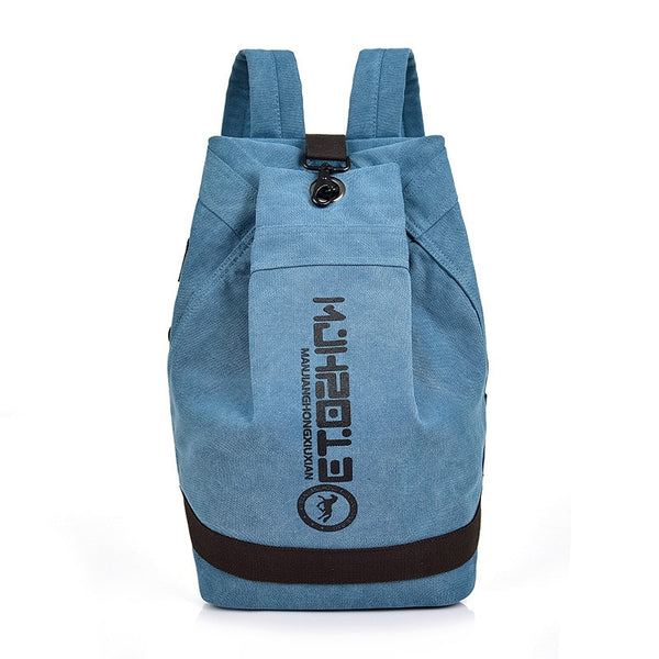 Large Canvas Backpack available in different coloursSPECIFICATIONS
Usage: Climbing, Outdoor, Riding, Packaging, outdoor, travel
Technics: backpack
Style: Casual
Size style 2: 27*22*45cm(L*W*H)
Size style 1: 25*23*45cm0formyworkout.com