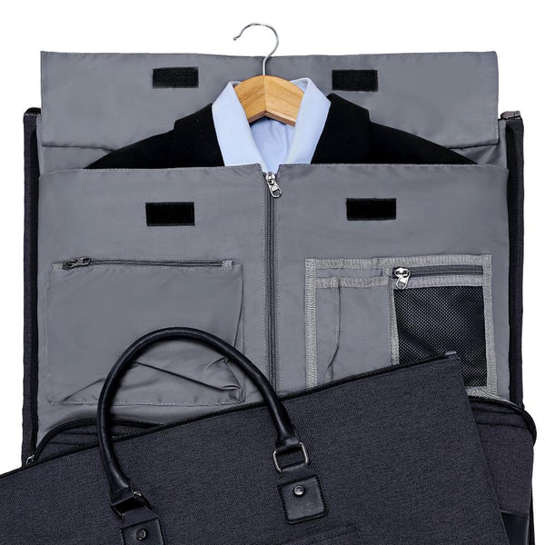 Grey or black Duffel Bag | toiletries bag gym bag with toiletry bag