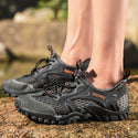 JACKSHIBO Breathable Water Shoes For Men Climbing Hiking Upstream Shoe