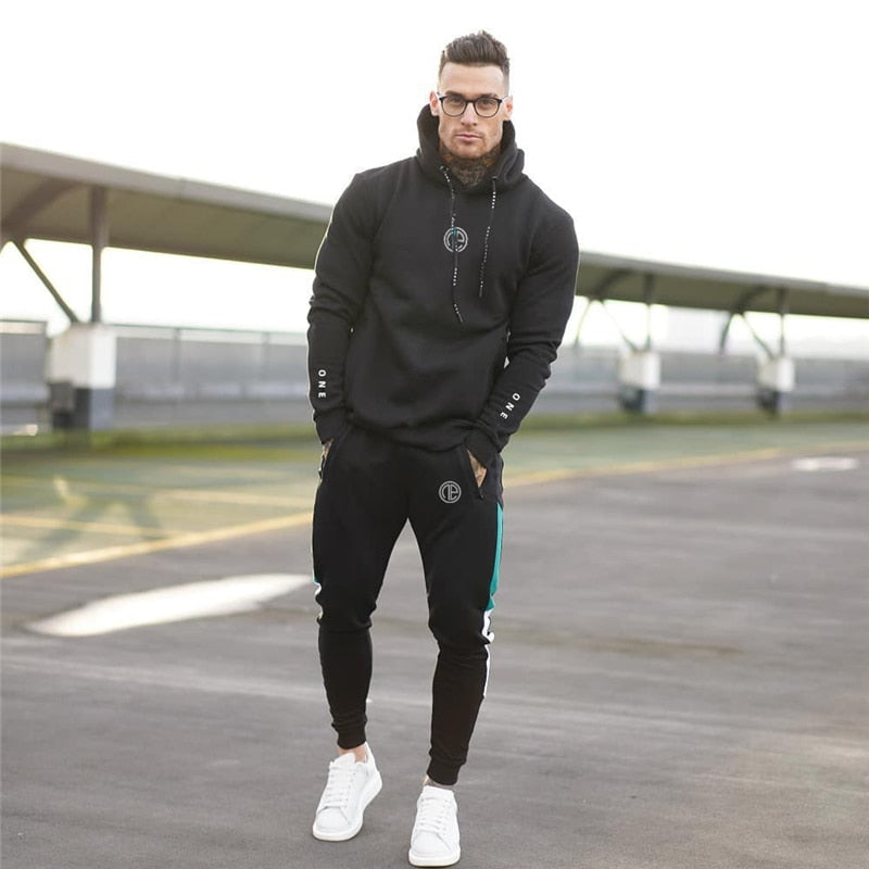 Track suit for men | hooded Track suit Running Cotton sports track sui