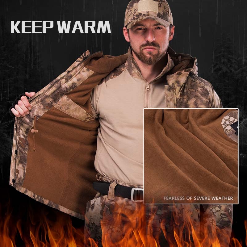 Tactical G8 Waterproof hooded Jacket for Men