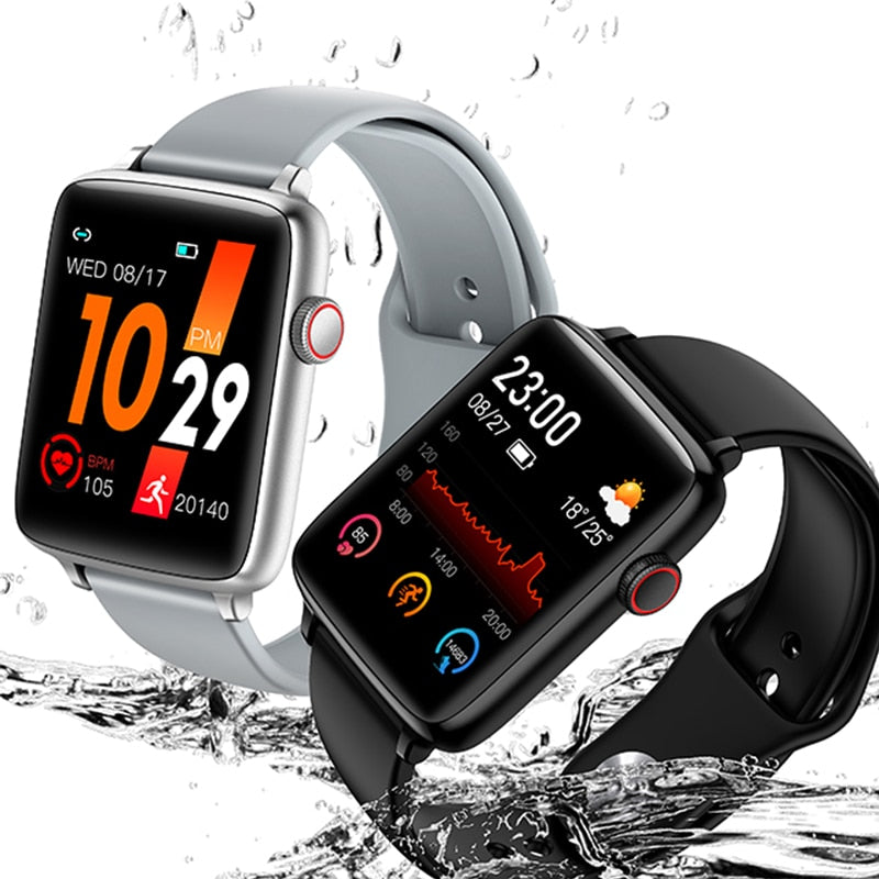 P8 1.4 inch Smart Watch Wristband Men Touch Fitness Tracker watch