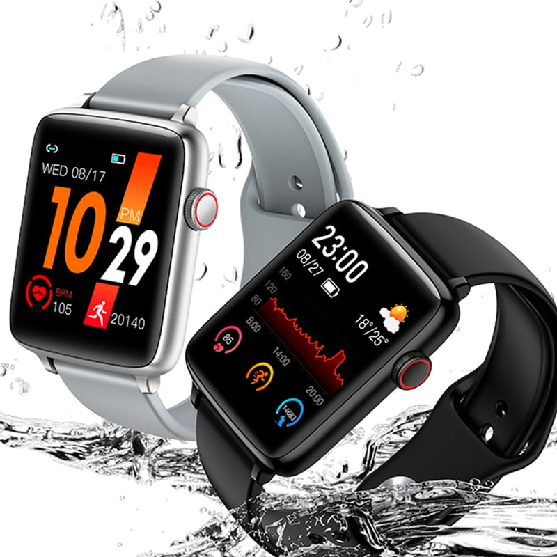 P8 1.4 inch Smart Watch Wristband Men Touch Fitness Tracker