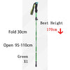 5-Section Outdoor Fold Trekking Pole Camping Portable Walking & Hiking Stick, Decathlon, JD Sports, Sports Direc