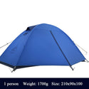 Hewolf Camping Tents Double-layer Single 20D Nylon