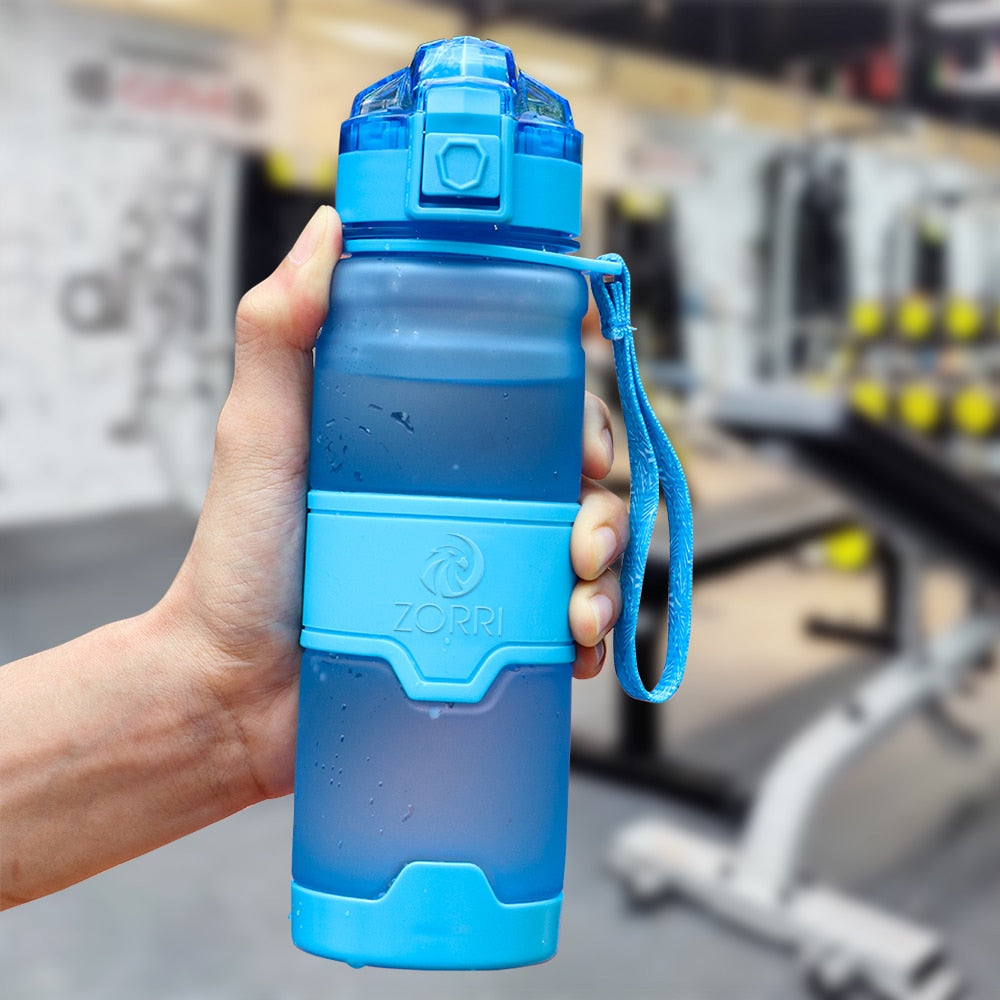 Buy blue ZORRI Bottle For Water &amp; Protein Shaker
