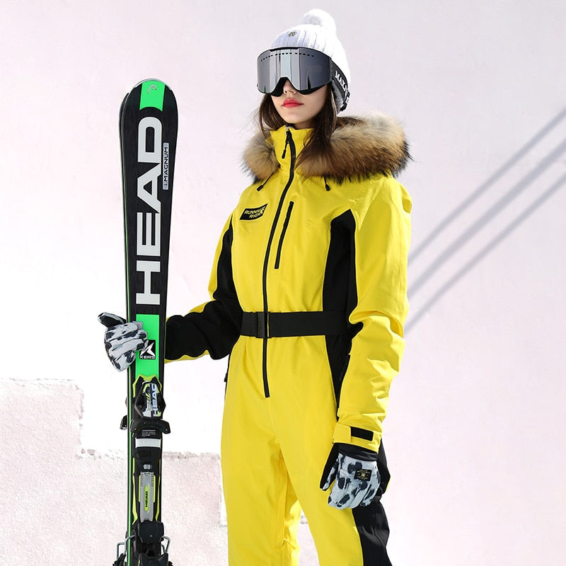 women ski Suit women skiing Snowboard Jacket Female Snowboarding Set