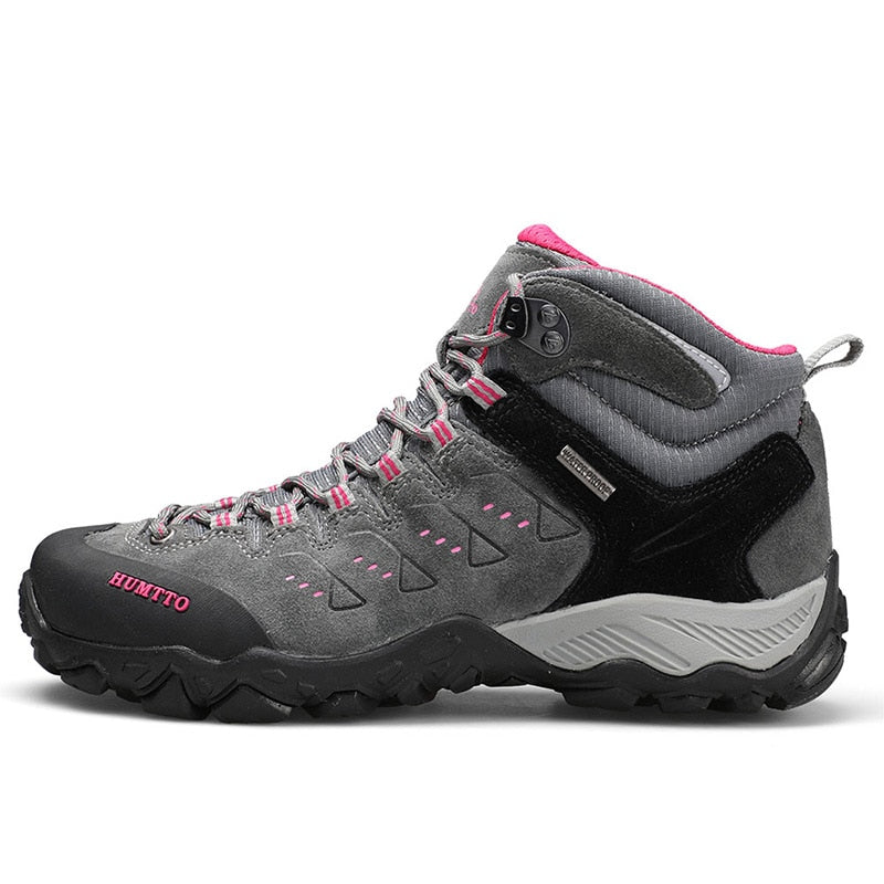 HUMTTO Waterproof Hiking Shoes Men&#39;s Outdoor Sneakers for Men 2021 Leather Women Winter Woman Climbing Trekking Sport Man Boots