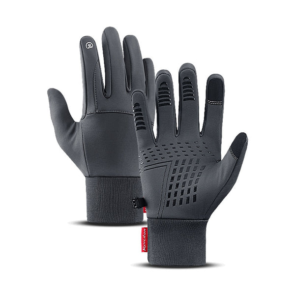 Touch Screen Waterproof Gloves with Thermal Fleece 