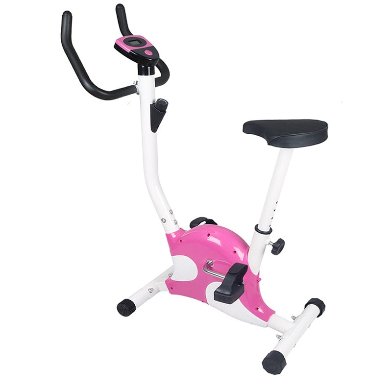 Home Silent Magnetic Control Folding Exercise Bike Indoor Gym Spinning Bicycle Pedal Sports Bike