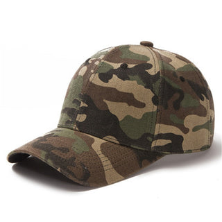 Buy dark-camouflage Plain and Mesh  Adjustable Snapback Baseball Cap