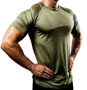 Men's Compression thin & Lightweight Training T-ShirtSPECIFICATIONS
 Thin and Lightweight polyester training t-shirt. The light material allows for quick drying and the elastic properties offers flexibility and body shBodybuilding topsformyworkout.com