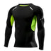 Men Compression Long sleeve  T Shirt  for Fitness and Running Fitness