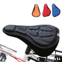 Mountain Bike 3D Saddle Cover Thick Breathable Super Soft Bicycle Silicone Seat Cushion