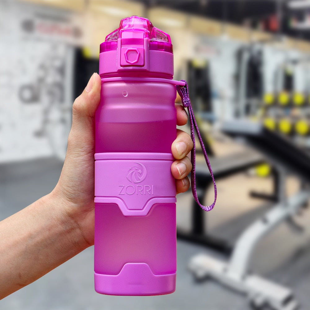 Compra purple ZORRI Bottle For Water &amp; Protein Shaker