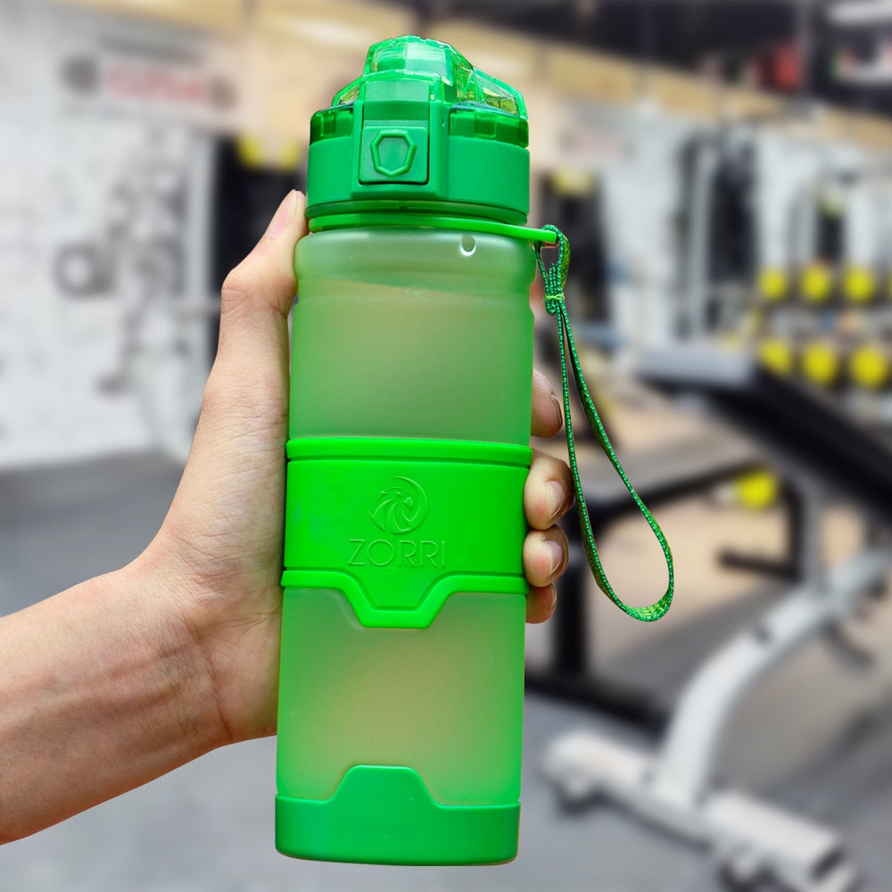 Comprar green ZORRI Bottle For Water &amp; Protein Shaker