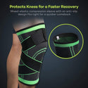 1PC Pressurized Elastic Kneepad Support with Velcro Straps