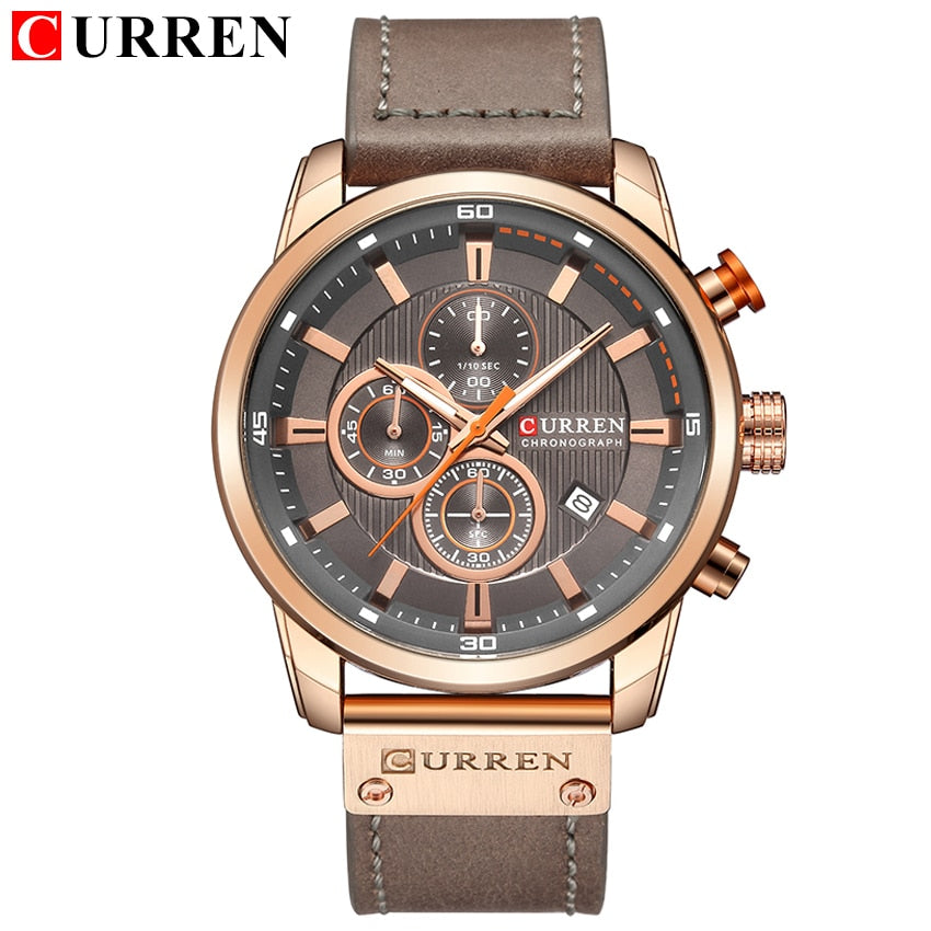 CURREN Fashion Date Quartz Men Watches Top Brand Luxury watch