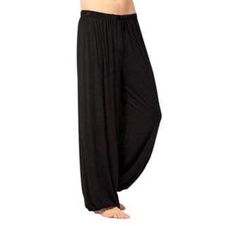 Solid Color Baggy Trousers for Yoga