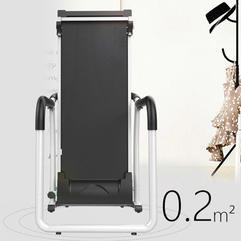 Foldable Walking Machine /Treadmill for home With Support RailsThe Walking Machine /Treadmill for home With Support Rails is a great option for those seeking rehabilitation and elderly users. The support rails provide additional0formyworkout.com