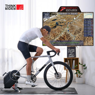 Thinkrider X5 Neo direct drive Smart Bike Trainer with Built-in Power Meter Ergometer ZWIFT