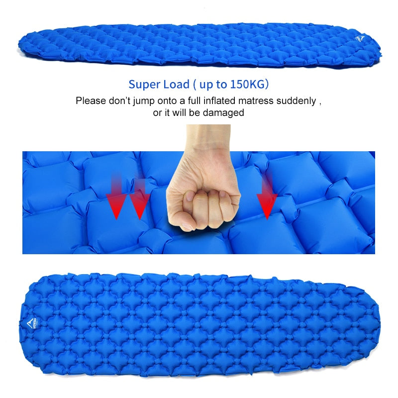 Widesea Camping Inflatable Mattress In Tent Sleeping Pad