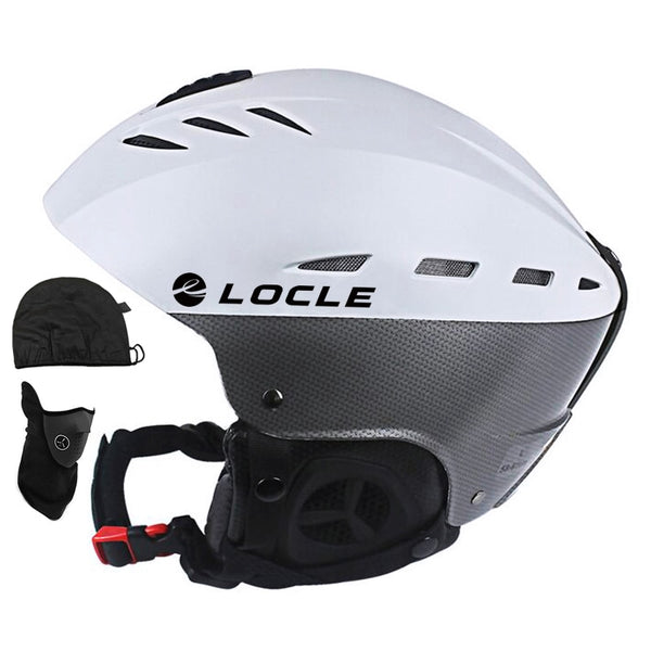 LOCLE Men or Women Ski Helmet Ultralight ABS+EPS 55-61cm